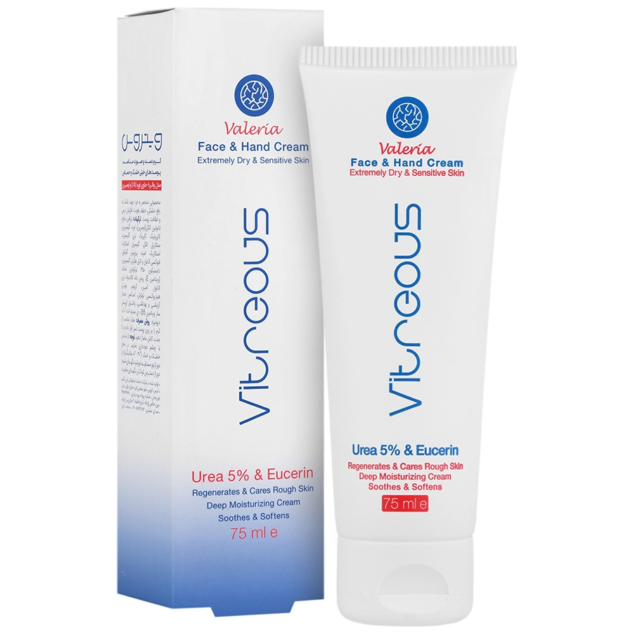 کرم مرطوب کننده ویتروس مدل والریا مناسب پوست بسیار خشک و حساس حجم 75 میلی لیتر 2 کرم مرطوب کننده ویتروس مدل والریا مناسب پوست بسیار خشک و حساس حجم 75 میلی لیتر