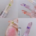 رژلب گل دار