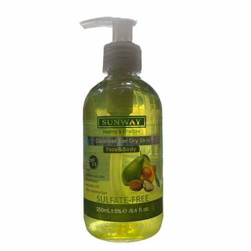 ژل شوینده غیر صابونی مناسب پوست خشک سان وی 1 ژل شوینده غیر صابونی مناسب پوست خشک سان وی