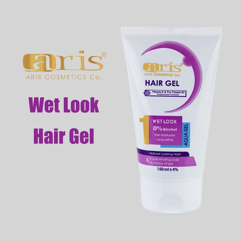 ژل حالت دهنده مو اریس مدل Wet Look حجم 150 میلی لیتر 2 ژل حالت دهنده مو اریس
