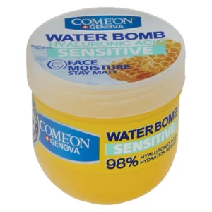 کرم آبرسان صورت و بدن کامان مدل واتربمب SENSITIVE مخصوص پوست حساس
