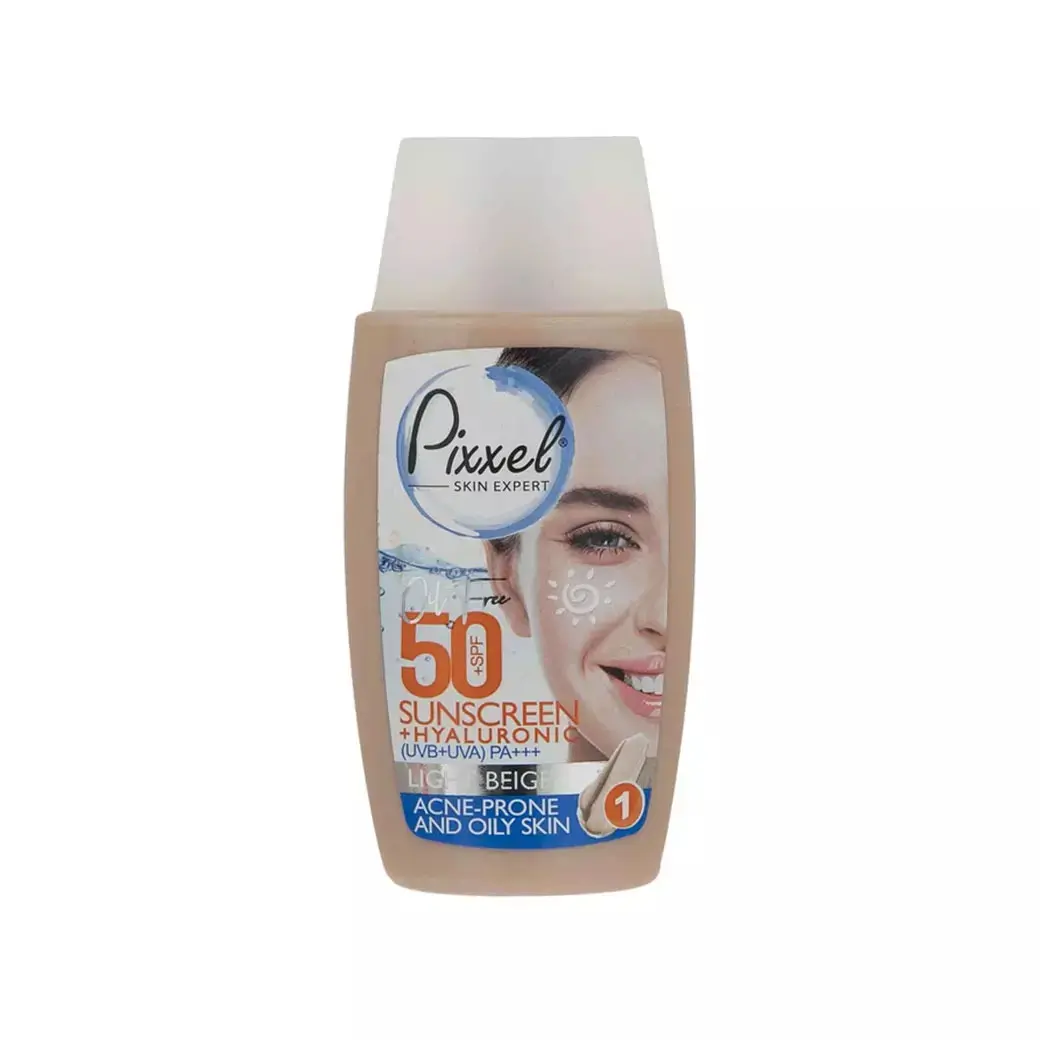 کرم ضد آفتاب رنگی پیکسل SPF 50 مدل LIGHT BEIGE 1 کرم ضد آفتاب رنگی پیکسل SPF 50 مدل LIGHT BEIGE