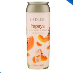 شامپو بدن کرمی لیپور حاوی عصاره جو دوسر مدل پاپایا Papaya