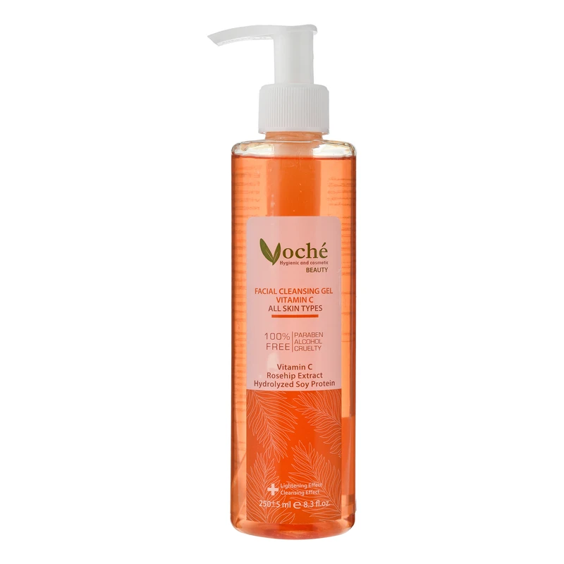 ژل شستوشوی صورت وچه مدل VITAMIN C مناسب برای انواع پوست حجم 250 میلیلیتر 1 ژل شستوشوی صورت وچه مدل VITAMIN C مناسب برای انواع پوست حجم 250 میلیلیتر